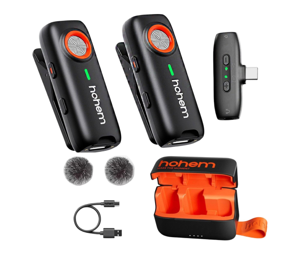Hohem MIC-01 (2 TX + 1 RX) USB-C - 1360568 - zdjęcie 2